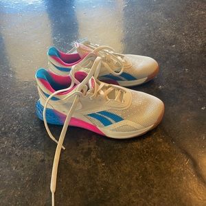 Reebok Nano x sneakers - pink blue - NWOB - 7